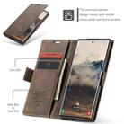 For Samsung Galaxy S25 Ultra 5G CaseMe 013 Multifunctional Horizontal Flip Leather Phone Case(Coffee) - 3