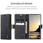 For Samsung Galaxy S25 Ultra 5G CaseMe 013 Multifunctional Horizontal Flip Leather Phone Case(Black) - 2