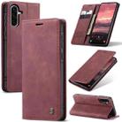 For Samsung Galaxy A56 CaseMe 013 Multifunctional Horizontal Flip Leather Phone Case(Red) - 1