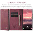 For Samsung Galaxy A56 CaseMe 013 Multifunctional Horizontal Flip Leather Phone Case(Red) - 2