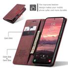 For Samsung Galaxy A56 CaseMe 013 Multifunctional Horizontal Flip Leather Phone Case(Red) - 3
