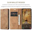 For Samsung Galaxy S25 Edge 5G CaseMe 013 Multifunctional Horizontal Flip Leather Phone Case(Brown) - 2