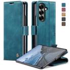 For Samsung Galaxy Z Fold7 CaseMe 013 Multifunctional Horizontal Flip Leather Phone Case(Blue) - 1
