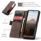 For Samsung Galaxy Z Fold7 CaseMe 013 Multifunctional Horizontal Flip Leather Phone Case(Coffee) - 3