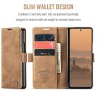 For Samsung Galaxy Z Fold7 CaseMe 013 Multifunctional Horizontal Flip Leather Phone Case(Brown) - 2