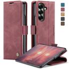 For Samsung Galaxy Z Fold7 CaseMe 013 Multifunctional Horizontal Flip Leather Phone Case(Red) - 1