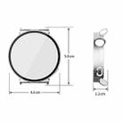 For Huawei Watch GT 5 41mm ENKAY Hat-Prince Tempered Glass Film Integrated PC Watch Case(White) - 2