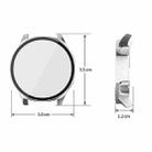 For Huawei Watch GT 5 46mm ENKAY Hat-Prince Tempered Glass Film Integrated PC Watch Case(White) - 2