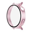 For Huawei Watch GT 5 Pro 42mm ENKAY Hat-Prince Tempered Glass Film Integrated PC Watch Case(Pink) - 1