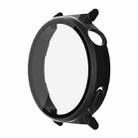 For Huawei Watch GT 5 Pro 42mm ENKAY Hat-Prince Tempered Glass Film Integrated PC Watch Case(Black) - 1