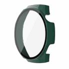 For Huawei Watch GT 5 Pro 46mm ENKAY Hat-Prince Tempered Glass Film Integrated PC Watch Case(Dark Green) - 1