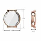 For Huawei Watch GT 5 41mm ENKAY Hat-Prince Electroplated Soft TPU Watch Case with Screen Film(Rose Gold) - 2