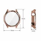 For Huawei Watch GT 5 46mm ENKAY Hat-Prince Electroplated Soft TPU Watch Case with Screen Film(Pink) - 2