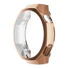 For Huawei Watch GT 5 Pro 46mm ENKAY Hat-Prince Electroplated Soft TPU Watch Case with Screen Film(Rose Gold) - 1