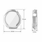 For Huawei Watch GT 5 Pro 46mm ENKAY Hat-Prince Electroplated Soft TPU Watch Case with Screen Film(Transparent) - 2