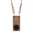 For OPPO Find X8 Ultra Vintage Leather PC Back Cover Phone Case with Crossbody Strap(Brown) - 3