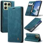 For Xiaomi 14T CaseMe 013 Multifunctional Horizontal Flip Leather Phone Case(Blue) - 1