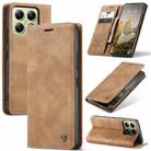 For Xiaomi 14T CaseMe 013 Multifunctional Horizontal Flip Leather Phone Case(Brown) - 1