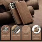 For Xiaomi 14T CaseMe 013 Multifunctional Horizontal Flip Leather Phone Case(Brown) - 2