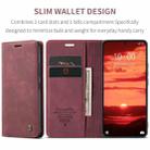 For Xiaomi 14T CaseMe 013 Multifunctional Horizontal Flip Leather Phone Case(Red) - 3