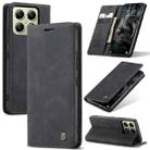 For Xiaomi 14T CaseMe 013 Multifunctional Horizontal Flip Leather Phone Case(Black) - 1