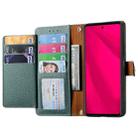 For HMD Skyline Love Zipper Lanyard Leather Phone Case(Green) - 3