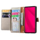 For HMD Skyline Love Zipper Lanyard Leather Phone Case(Gray) - 3