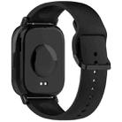 For Redmi Watch 5 Active Color Buckle Pure Color  Silicone Watch Band(Black) - 2