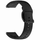 For Redmi Watch 5 Active Color Buckle Pure Color  Silicone Watch Band(Black) - 3