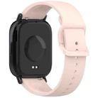 For Redmi Watch 5 Active Color Buckle Pure Color  Silicone Watch Band(Light Pink) - 2