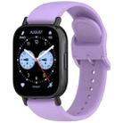 For Redmi Watch 5 Active Color Buckle Pure Color  Silicone Watch Band(Purple) - 1