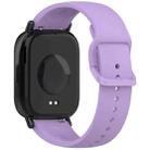 For Redmi Watch 5 Active Color Buckle Pure Color  Silicone Watch Band(Purple) - 2