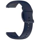 For Redmi Watch 5 Lite Color Buckle Pure Color  Silicone Watch Band(Ink Blue) - 3