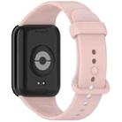 For Xiaomi Smart Band 9 Pro Color Buckle Pure Color Silicone Watch Band(Pink) - 2