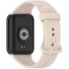 For Xiaomi Smart Band 9 Pro Color Buckle Pure Color Silicone Watch Band(Ivory White) - 2