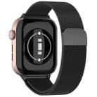 For Honor Watch 5 Milan Magnetic Buckle Steel Mesh Watch Band(Black) - 2