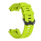 For Amazfit T-Rex 3 Solid Color Needle Buckle Silicone Watch Band(Green) - 3
