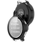 For Garmin Lily 2 Active Tempered Film Integrated PC Watch Protective Case(Black) - 2