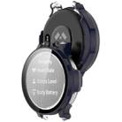 For Garmin Lily 2 Active Tempered Film Integrated PC Watch Protective Case(Ink Blue) - 2