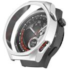 For Huawei Watch GT 5 Pro 46mm Half Coverage PC Hollow Watch Protective Case(Silver) - 1