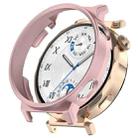 For Huawei Watch GT5 Pro 42MM Half Coverage PC Hollow Watch Protective Case(Rose Gold) - 1