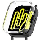 For Redmi Watch 5 Active Half Coverage PC Hollow Watch Protective Case(Transparent) - 1