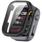 For Huawei Watch D2 Tempered Film Integrated PC Watch Protective Case(Black) - 1