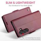 For Samsung Galaxy A16 5G CaseMe 023 Butterfly Buckle Litchi Texture RFID Anti-theft Leather Phone Case(Red) - 3