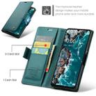 For Samsung Galaxy A16 5G CaseMe 023 Butterfly Buckle Litchi Texture RFID Anti-theft Leather Phone Case(Green) - 2