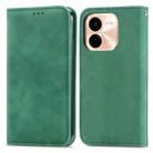 For vivo Y37 Pro Retro Skin Feel Magnetic Flip Leather Phone Case(Green) - 2