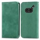 For Nothing Phone 2a Plus Retro Skin Feel Magnetic Flip Leather Phone Case(Green) - 2