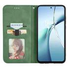 For Nothing Phone 2a Plus Retro Skin Feel Magnetic Flip Leather Phone Case(Green) - 3