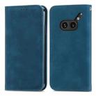 For Nothing Phone 2a Plus Retro Skin Feel Magnetic Flip Leather Phone Case(Blue) - 2