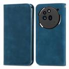 For Nothing Phone 3a Retro Skin Feel Magnetic Flip Leather Phone Case(Blue) - 2